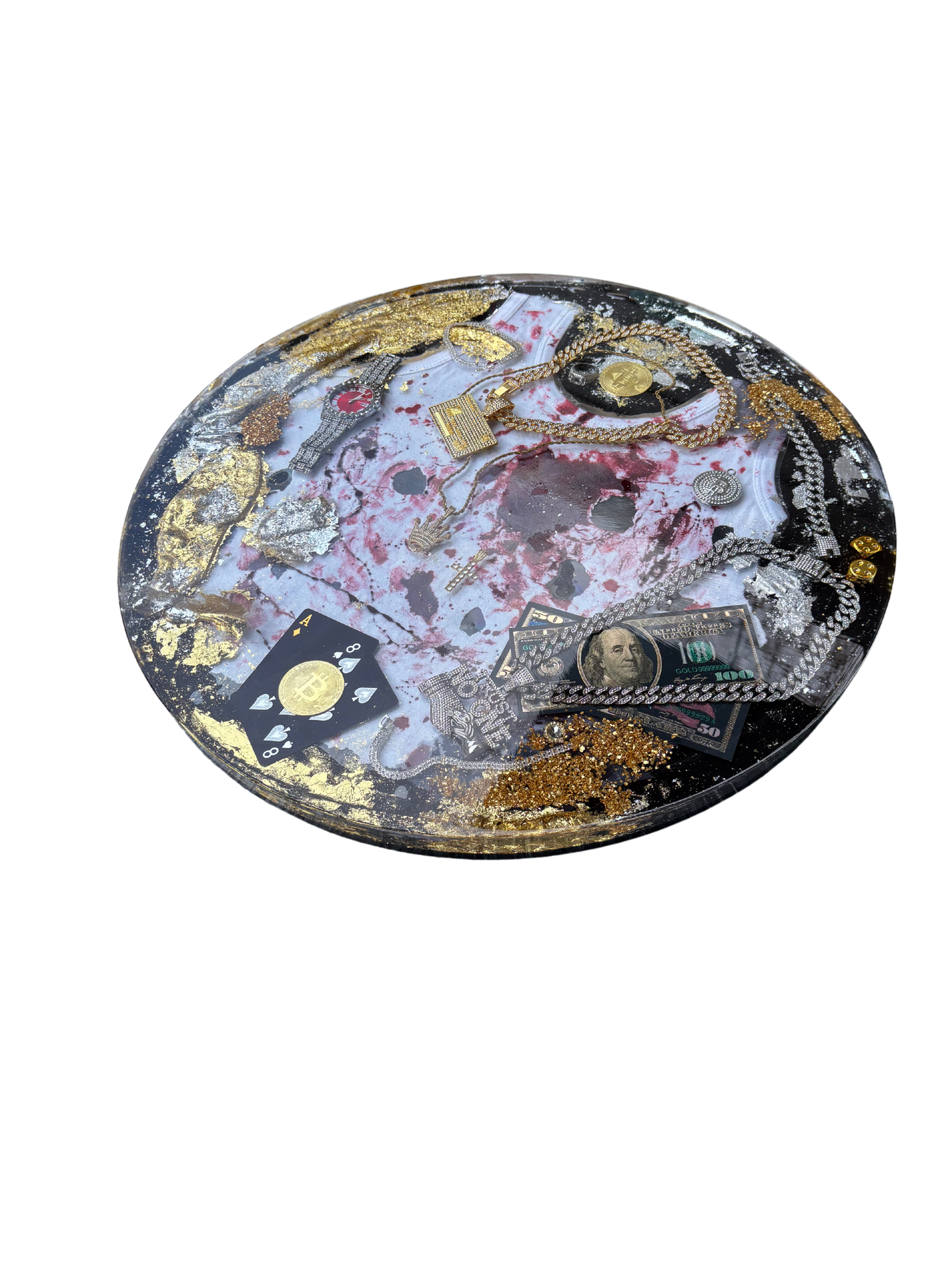 Gangsta Tisch – Bling, Blut, Bitcoin & Gangsterromantik