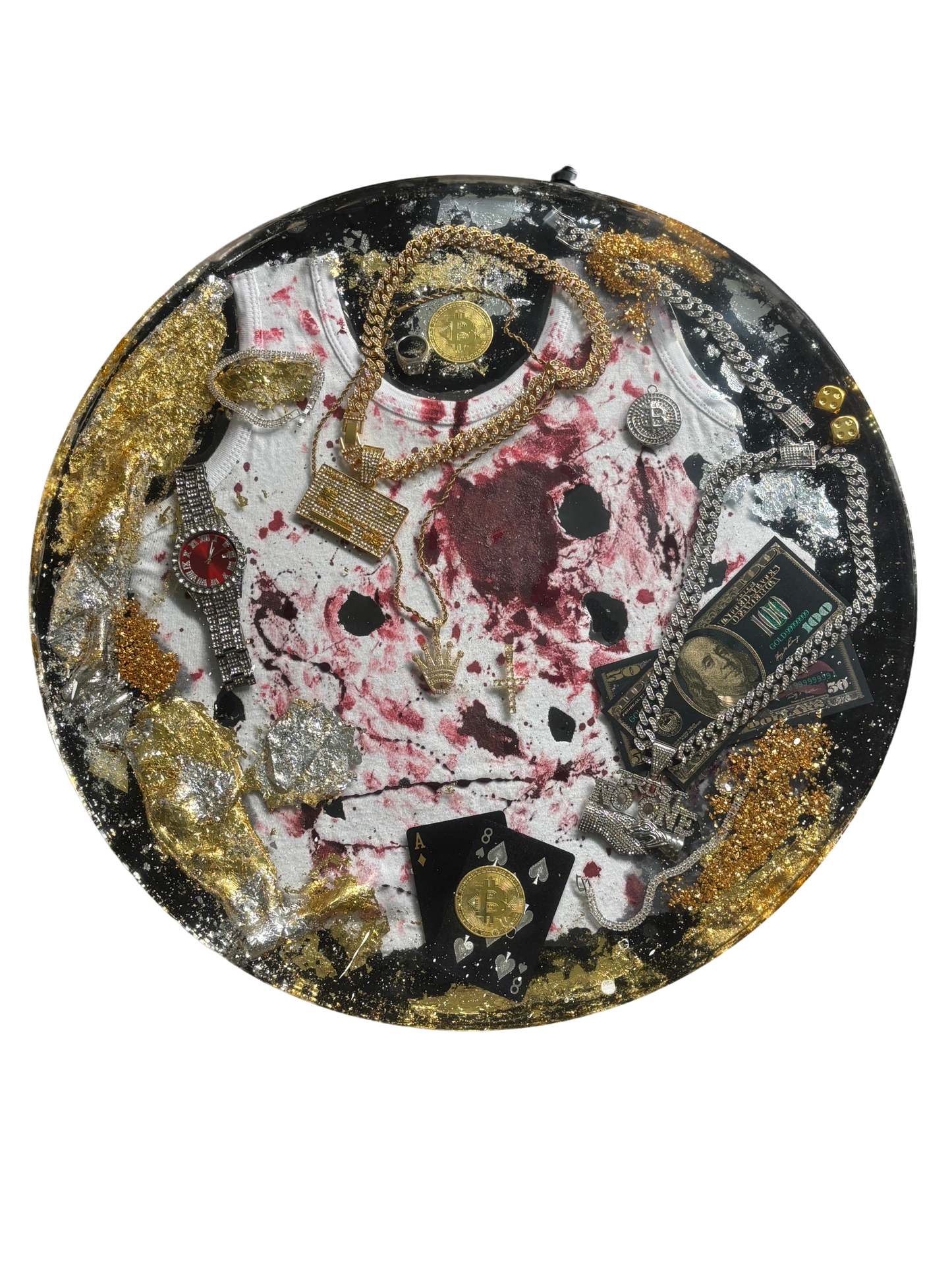 Gangsta Tisch – Bling, Blut, Bitcoin & Gangsterromantik