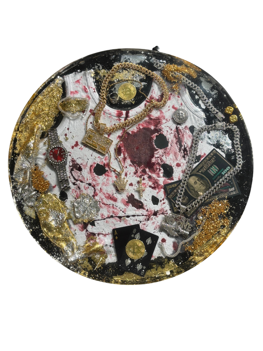 Gangsta Tisch – Bling, Blut, Bitcoin & Gangsterromantik