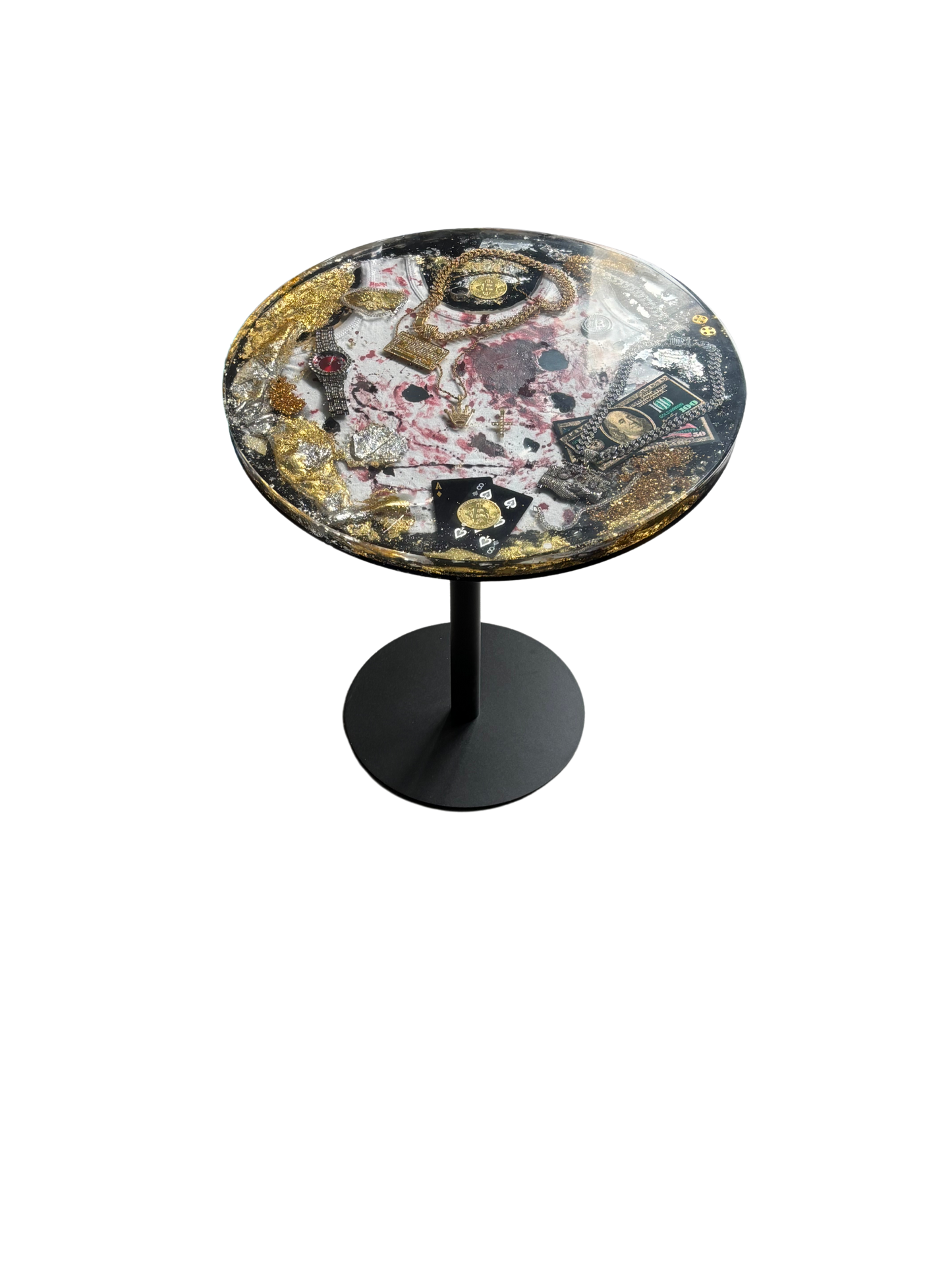 Gangsta Tisch – Bling, Blut, Bitcoin & Gangsterromantik